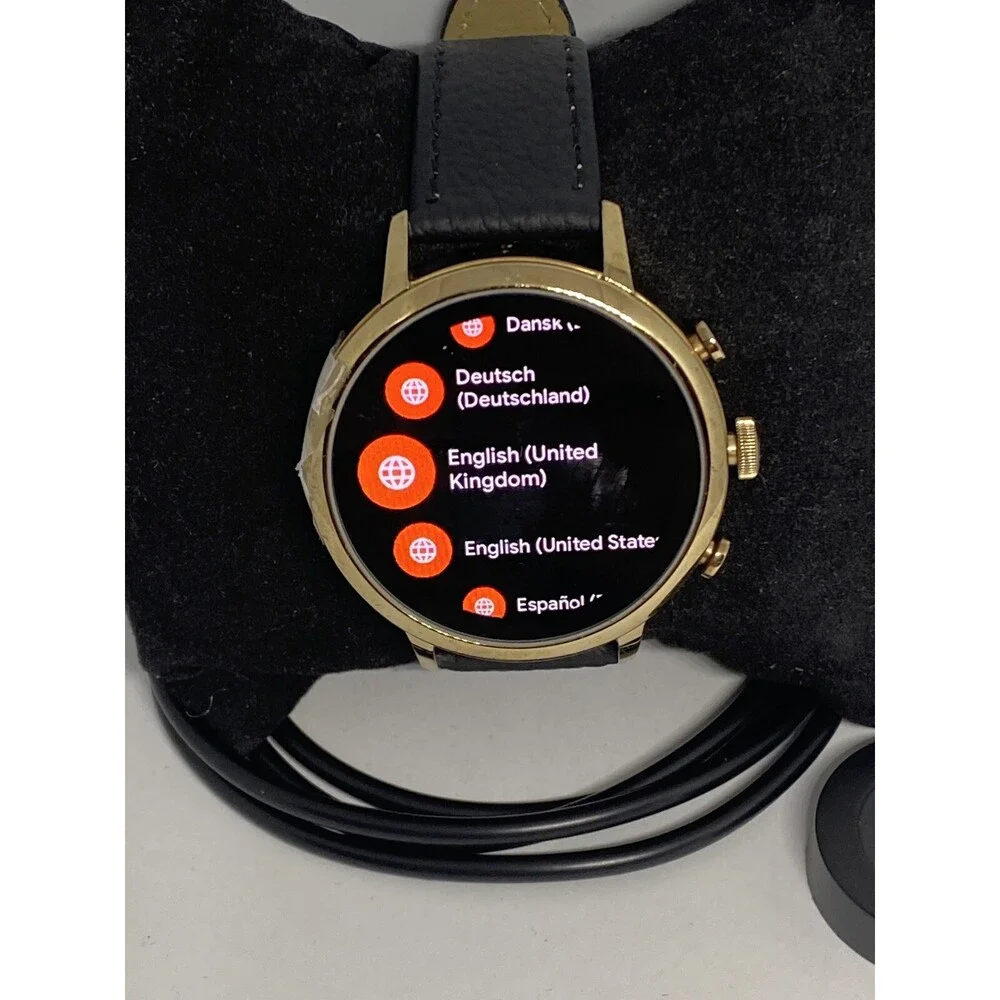 Fossil Gen 4 Authentic Digital Dial Smart Watch Custom Band FTW6020 AB198